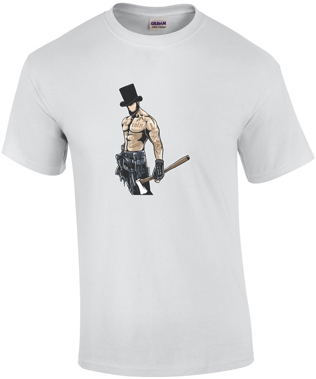 Gangsta Lincoln Tough Guy T-Shirt