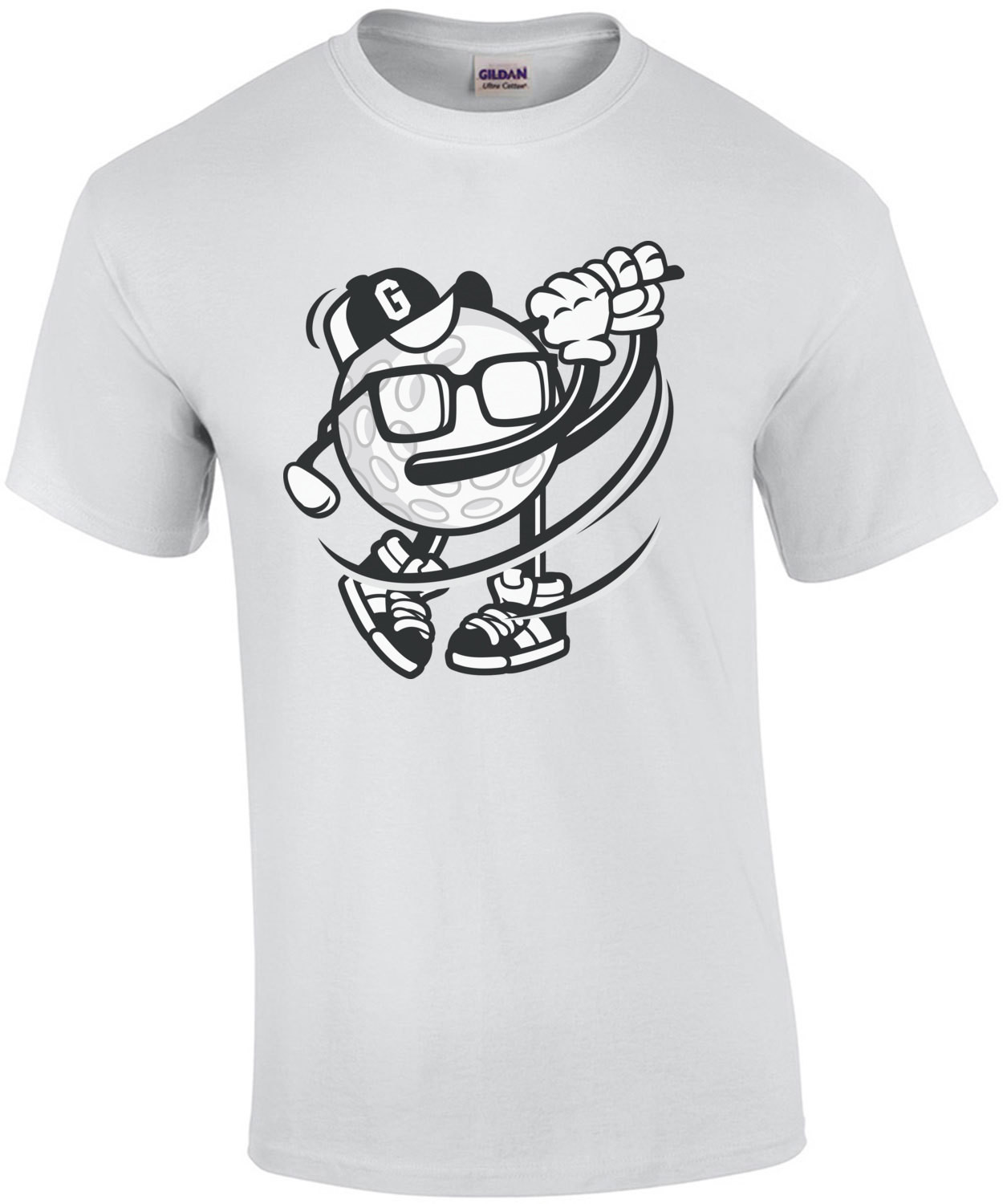 Gangster Golfer Vintage T-Shirt