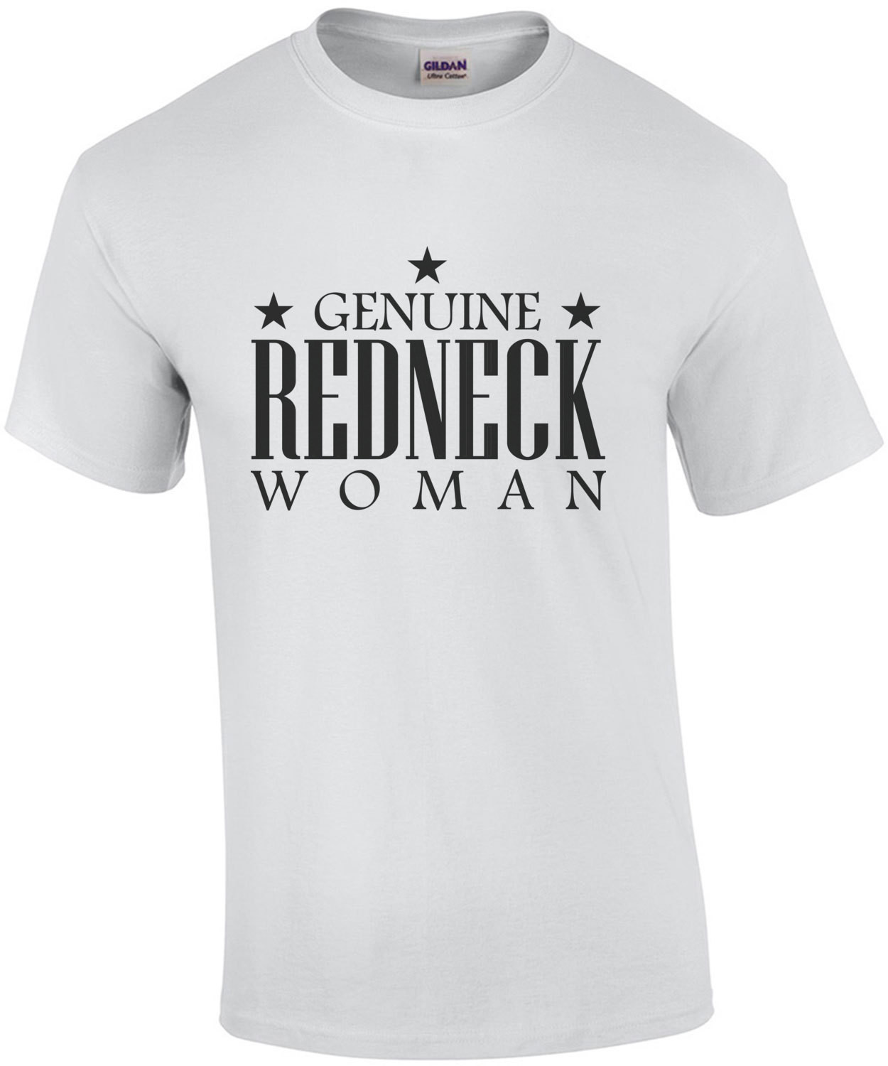 Genuine Redneck Woman - funny ladies shirt