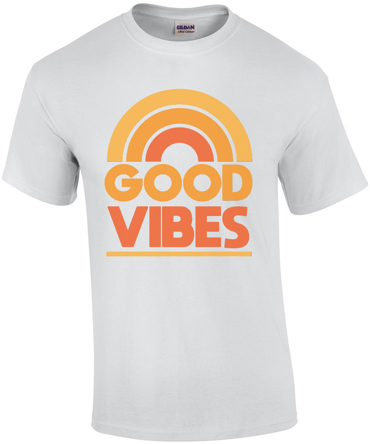 Good Vibes - Rainbow cool t-shirt