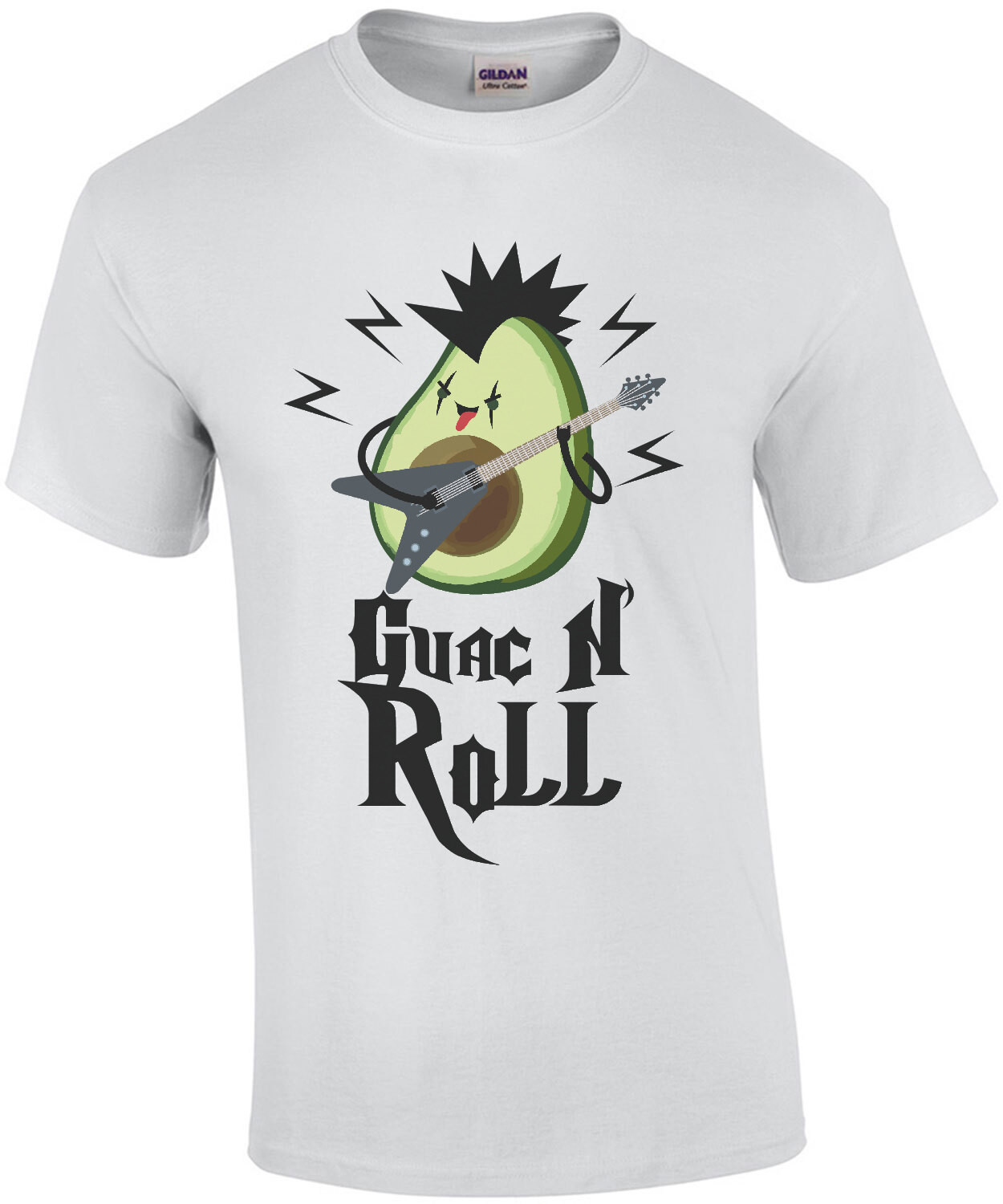 Guac N' Roll - Funny Pun T-Shirt