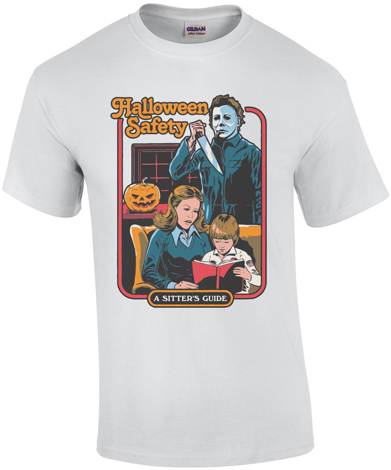 Halloween Safety a Sitter's Guide Funny Shirt