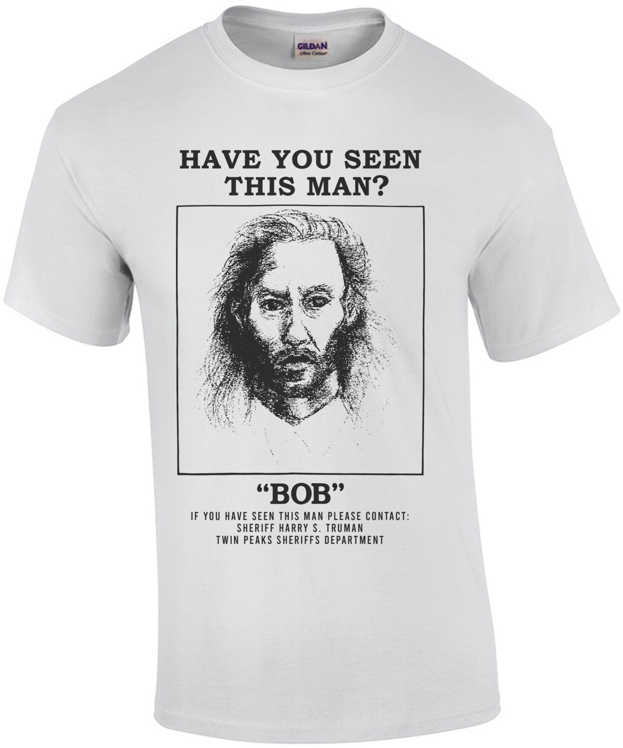 Have you seen this man? - Twin Peaks - 90's T-Shirt