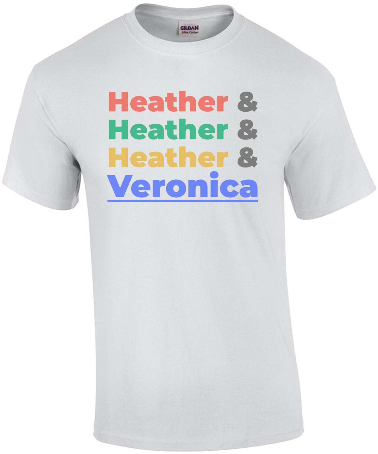Heather & Heather & Heather & Veronica - Heathers 80's T-Shirt
