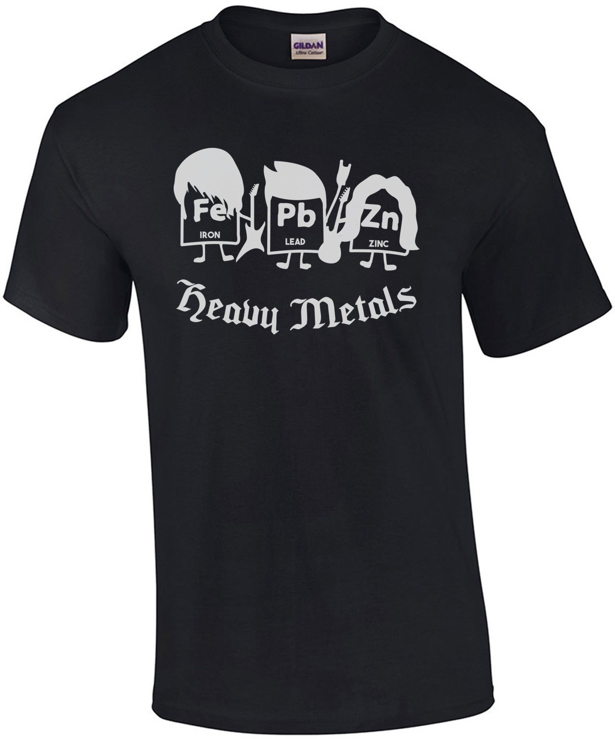 Heavy Metals - Funny chemistry periodic table elements T-Shirt