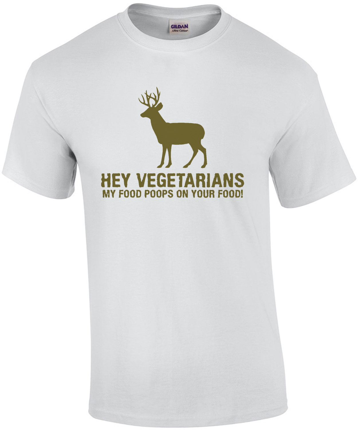 Hey Vegetarians, My Food Poops On Your Food T-Shirt