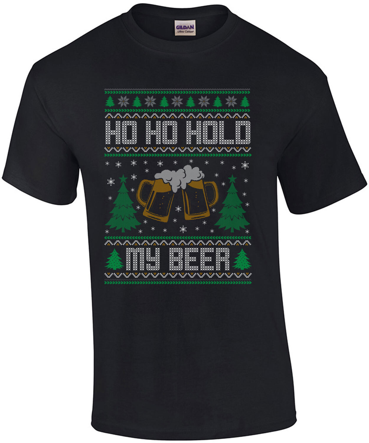Ho Ho Hold My Beer Ugly Christmas Sweater