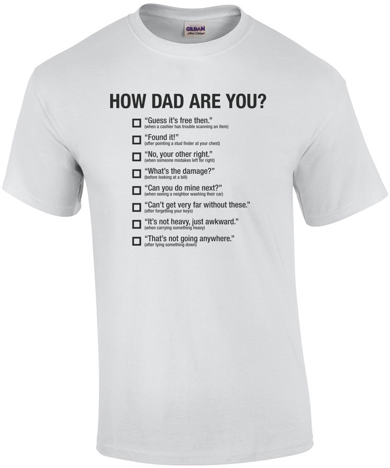 How Dad Are You? Shirt