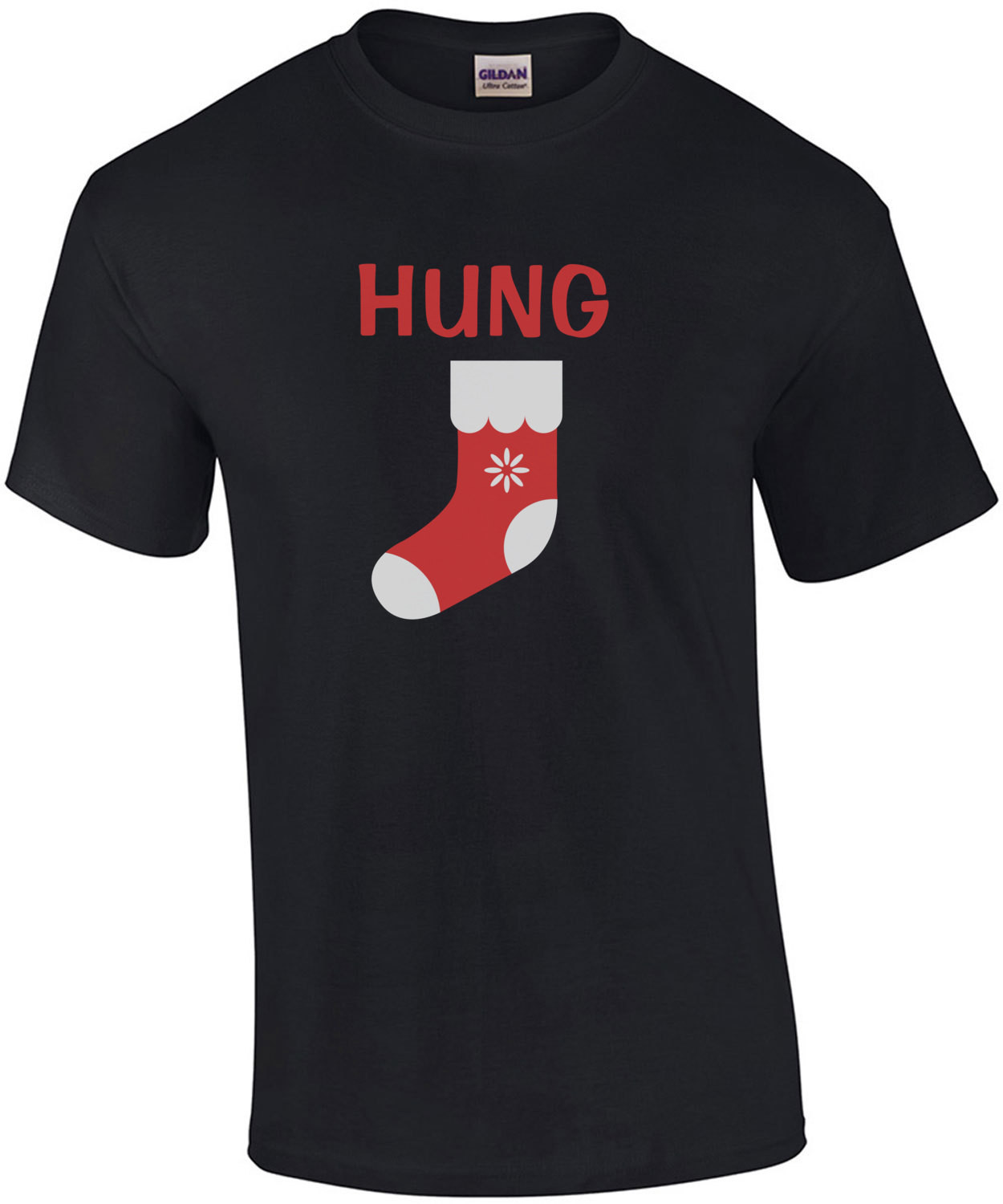Hung Christmas Stocking Christmas T-Shirt