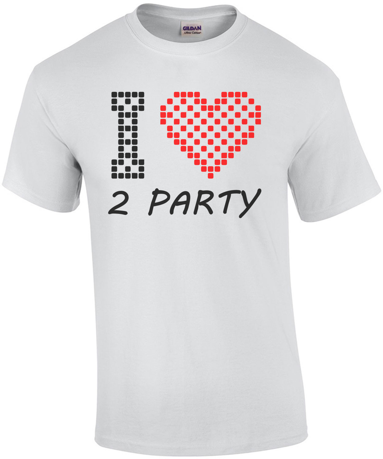 I Love 2 Party - Cool T-Shirt