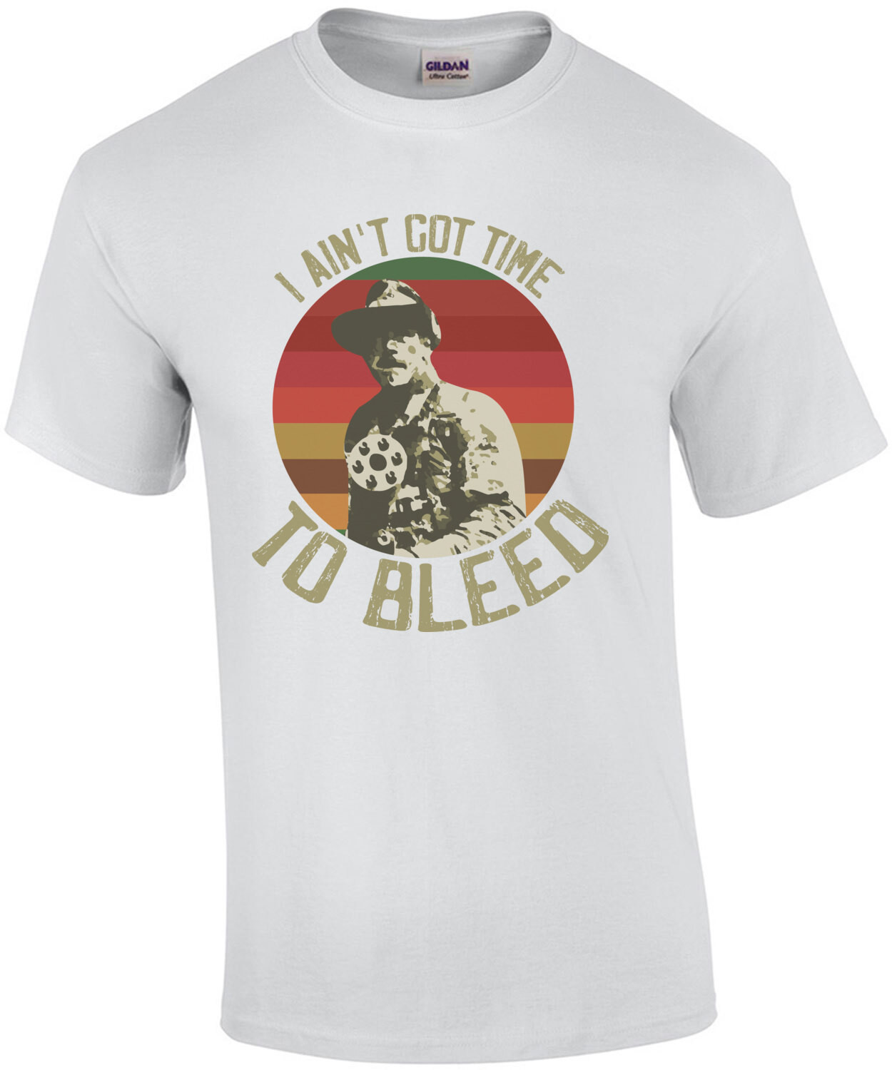 I ain't got time to bleed - Blain - Jesse Ventura - Predator - 80's t-shirt