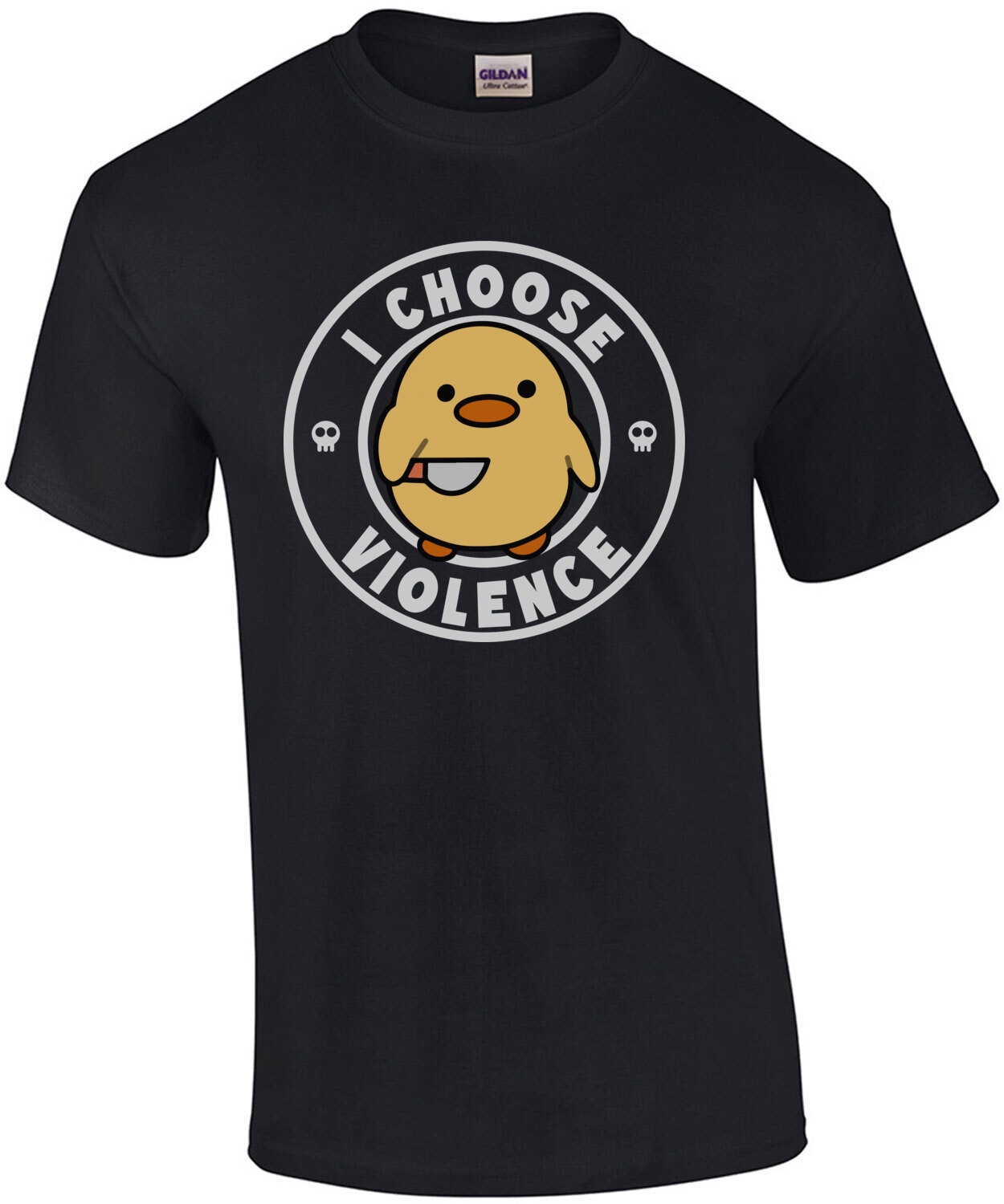 I choose violence - funny cute t-shirt