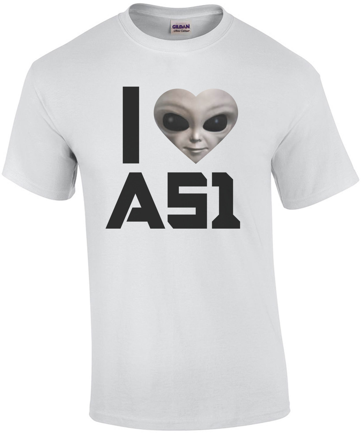 I love area 51 - Alien - Nevada T-Shirt