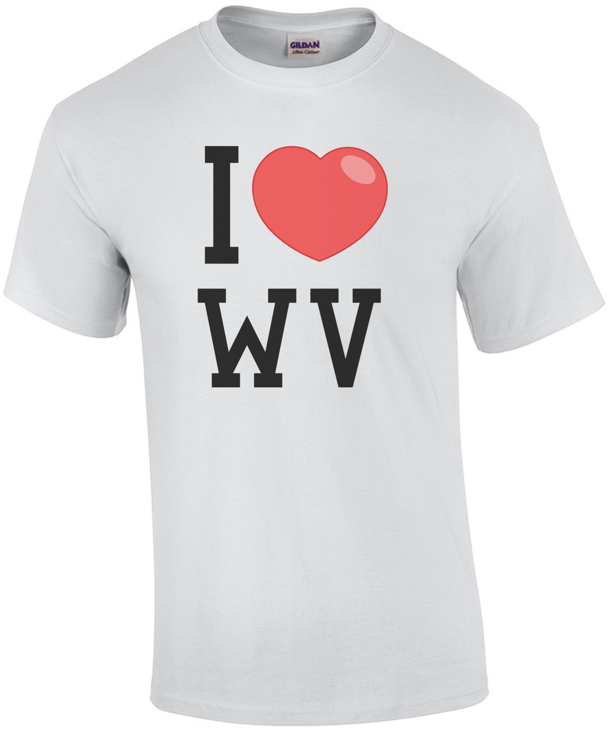 I love (heart) West Virginia T-Shirt
