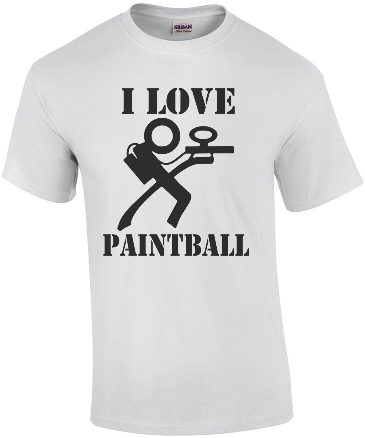 I Love Paintball T-Shirt
