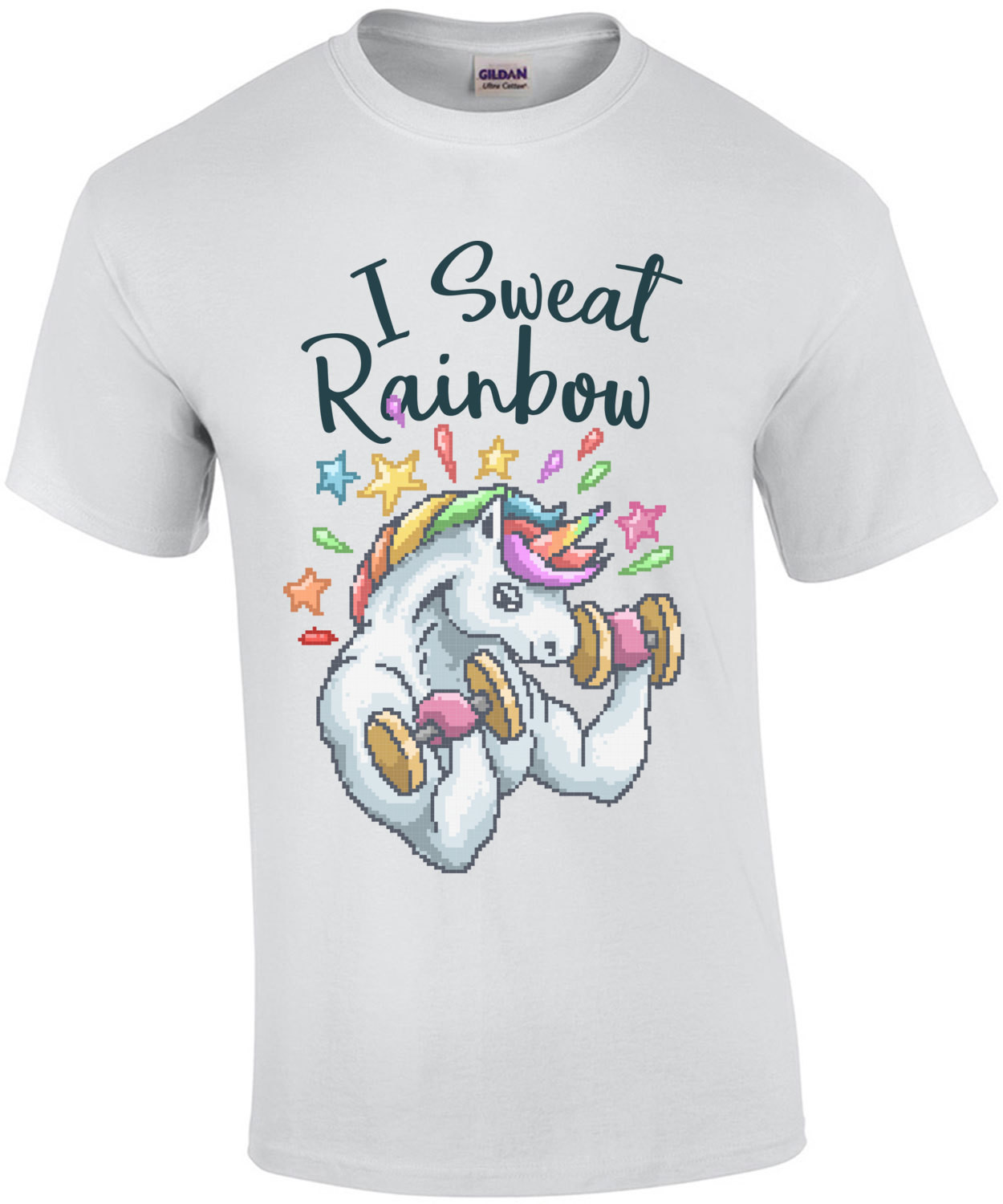 I Sweat Rainbow Unicorn T-Shirt