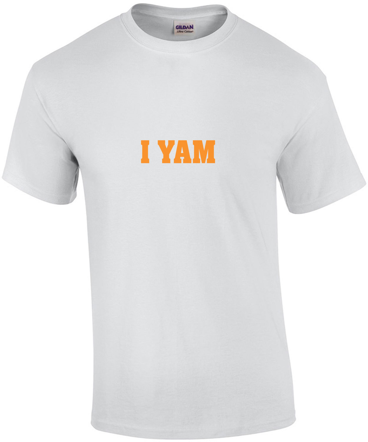 I YAM. Funny Couple's T-shirt