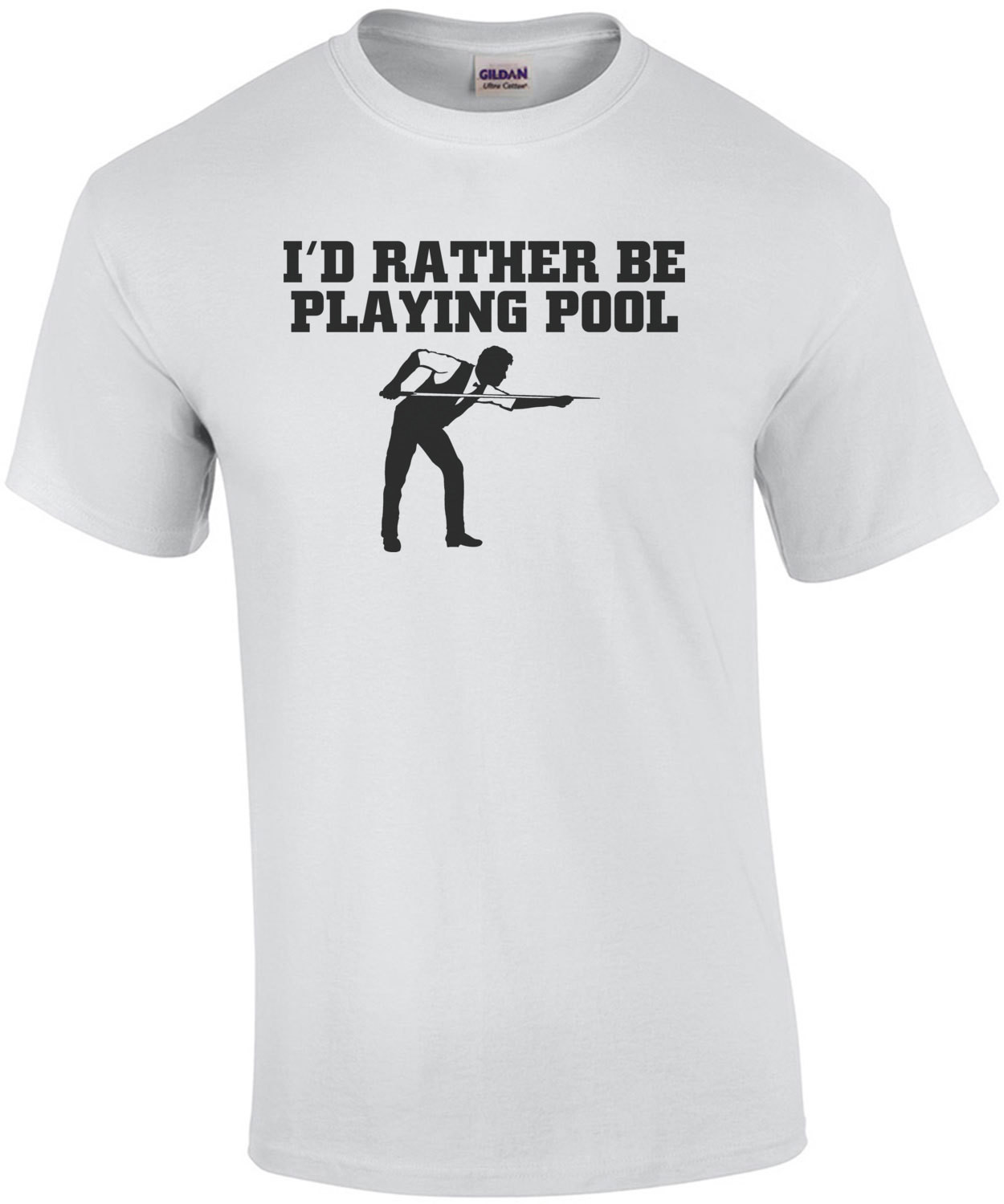 I'd Rather Be Playing Pool T-Shirt