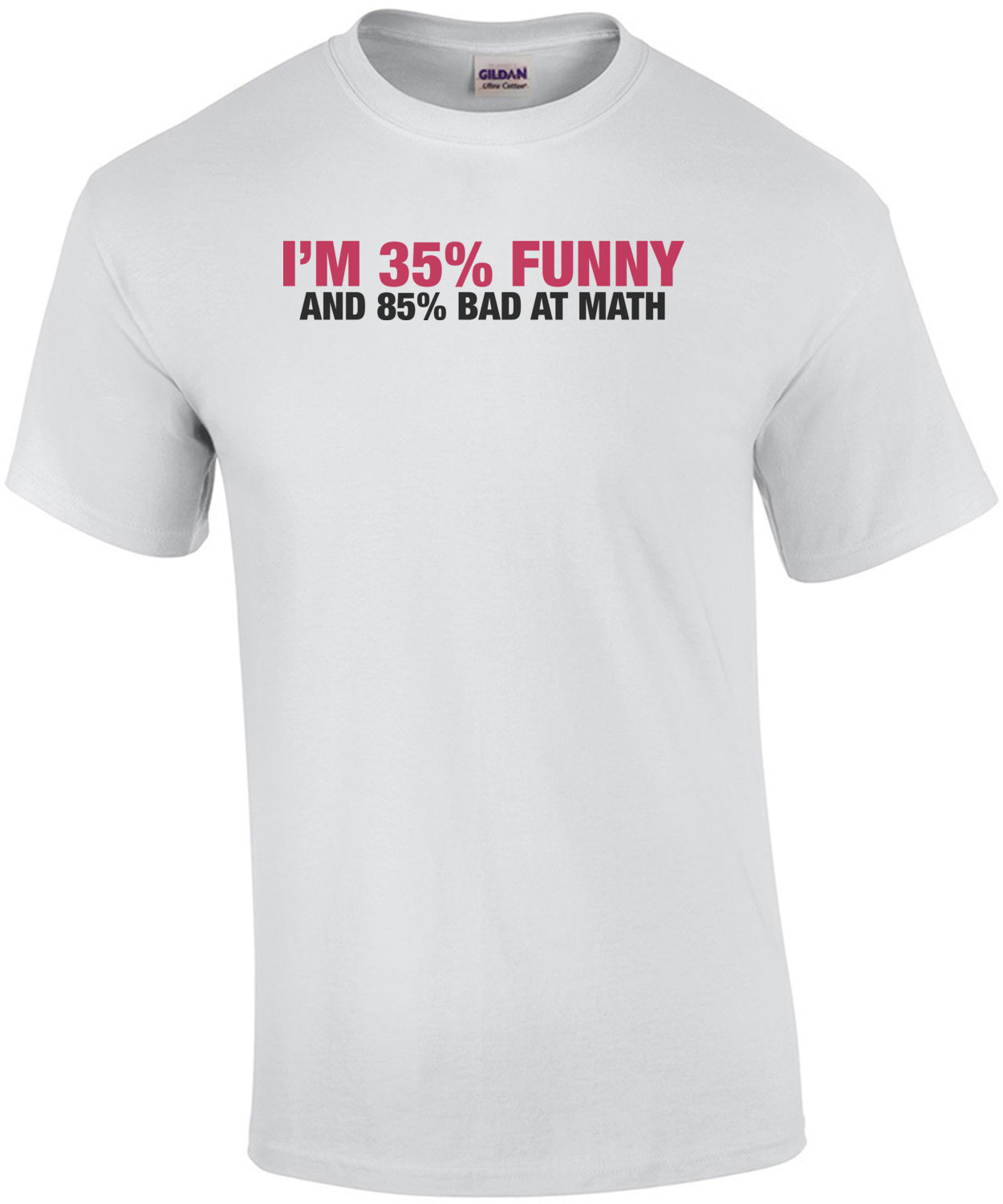 I'm 35 Percent Funny And 85% Bad At Math Shirt shirt