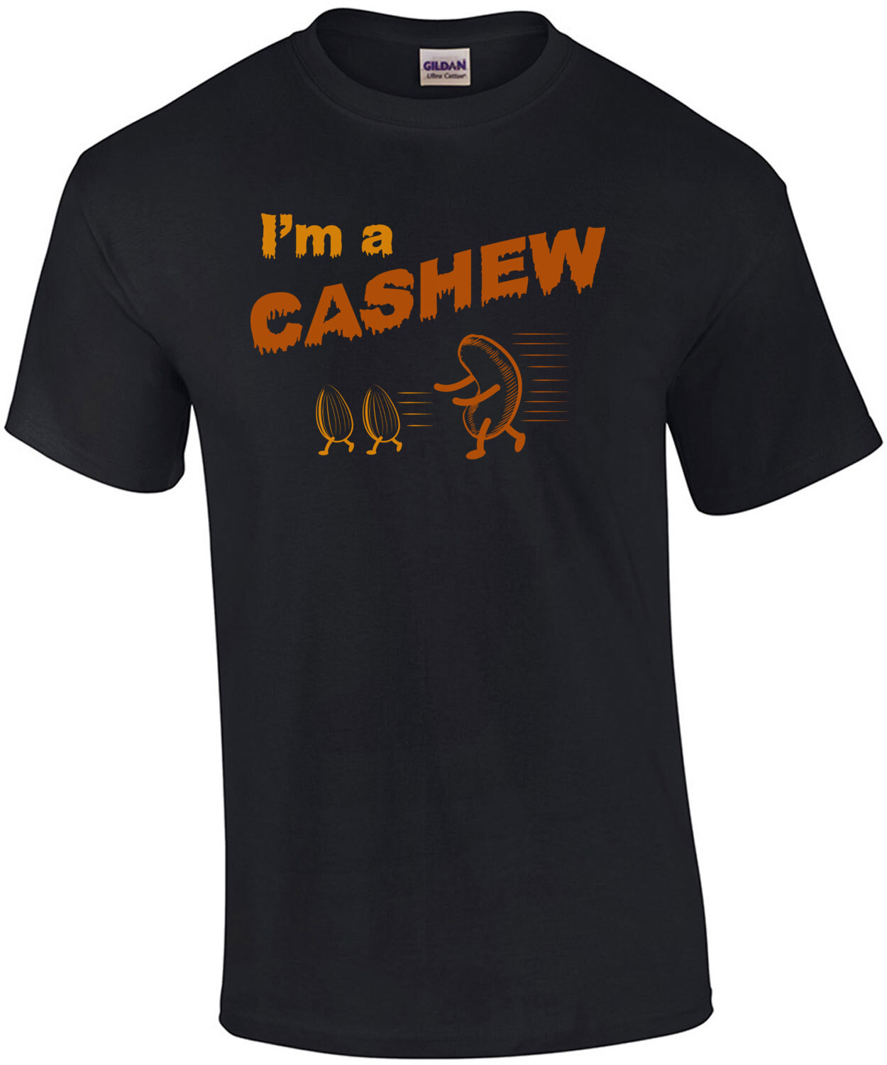 I'm a cashew - funny halloween pun t-shirt