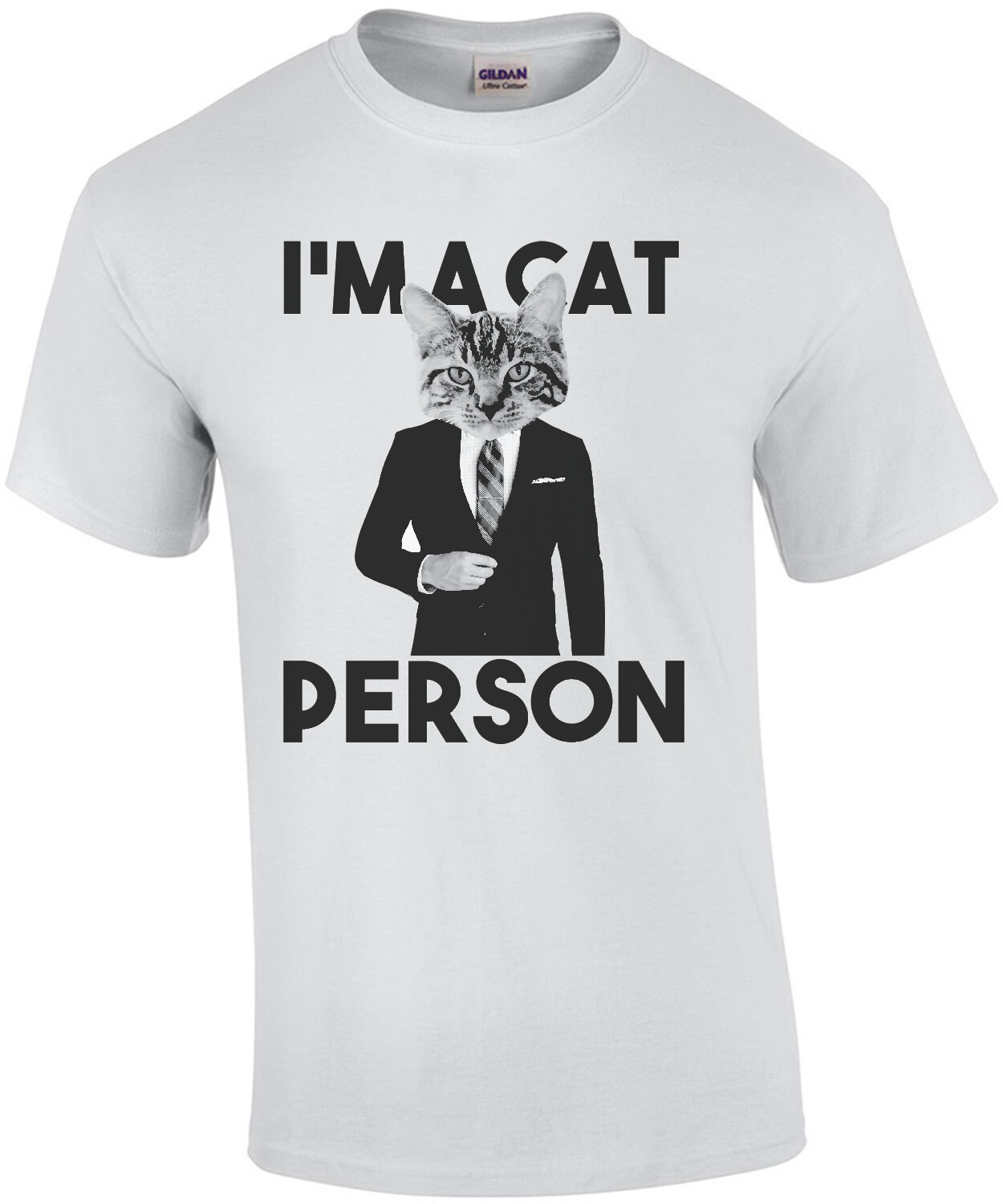 I'm a cat person - funny cat t-shirt