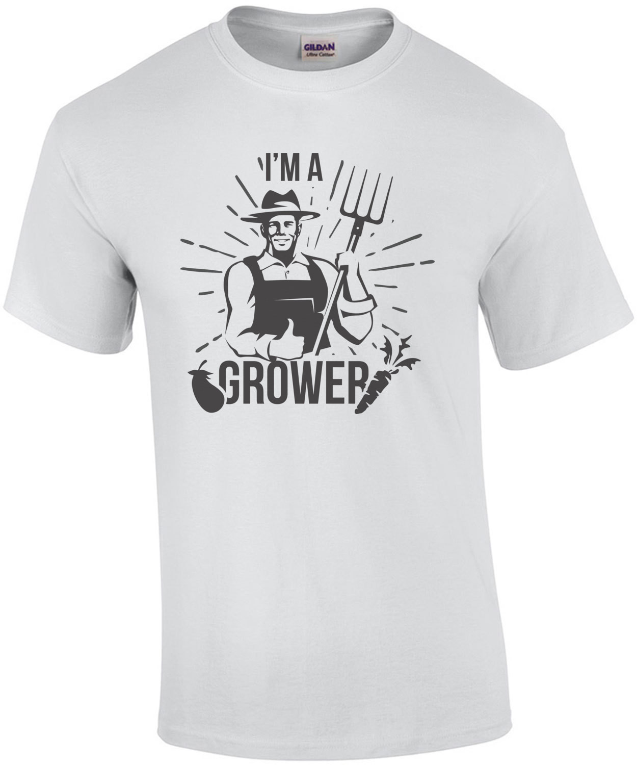 I'm a grower - funny sexual t-shirt
