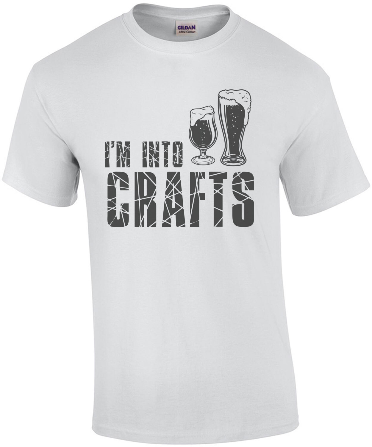 I'm into crafts - funny beer t-shirt
