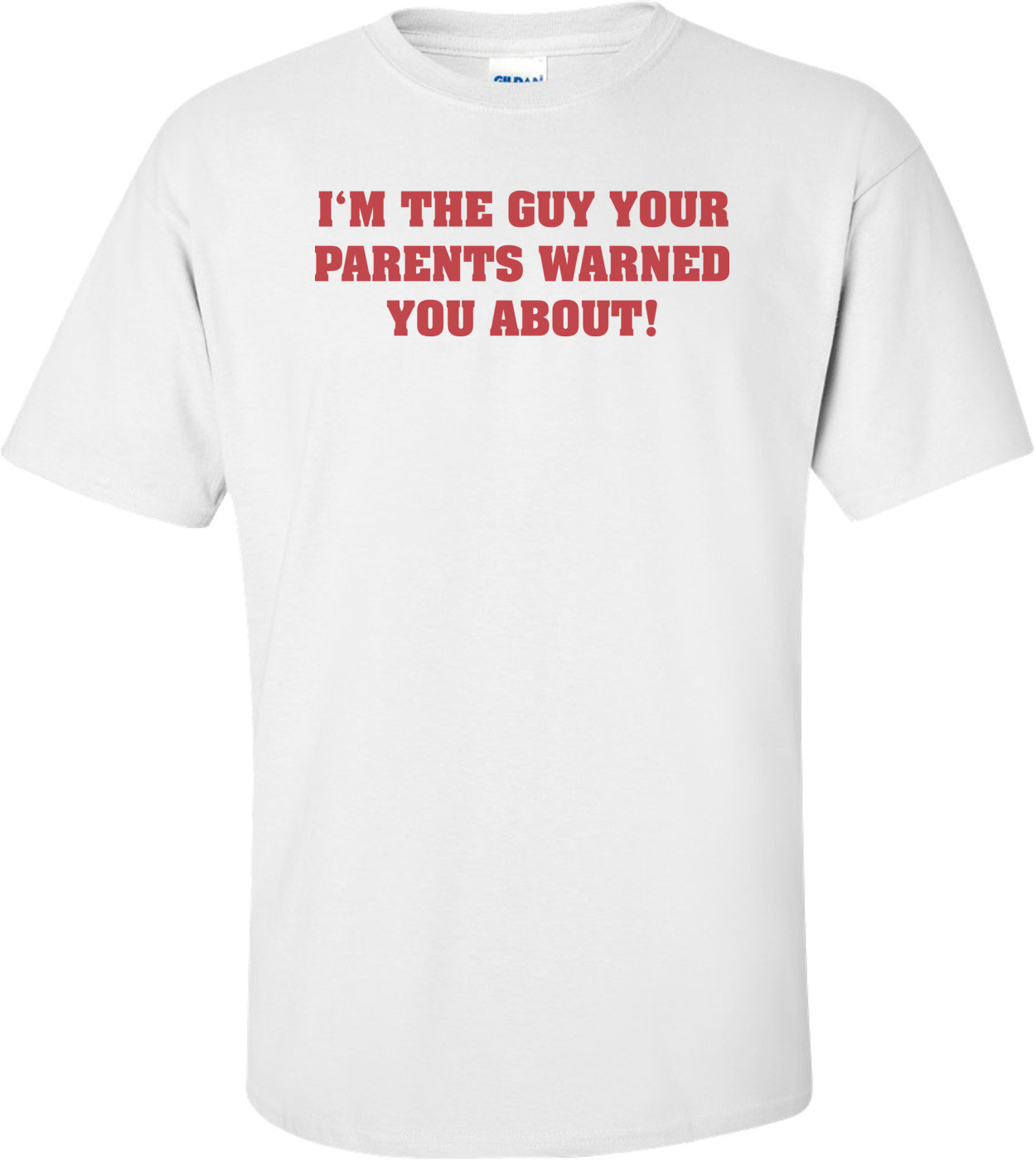 I'm The Guy Your Parents Warned You About T-shirt