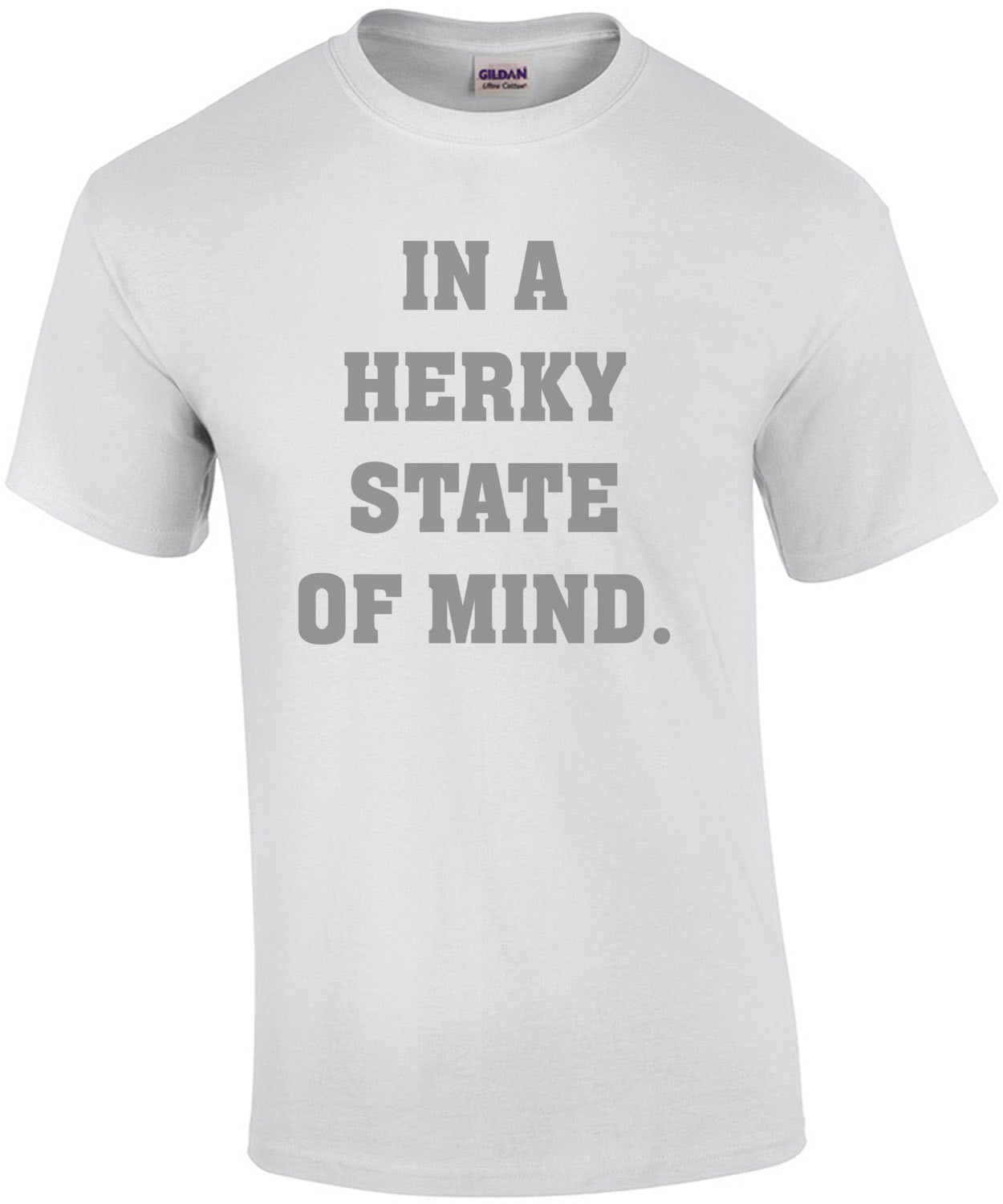 In a herky state of mind - iowa t-shirt