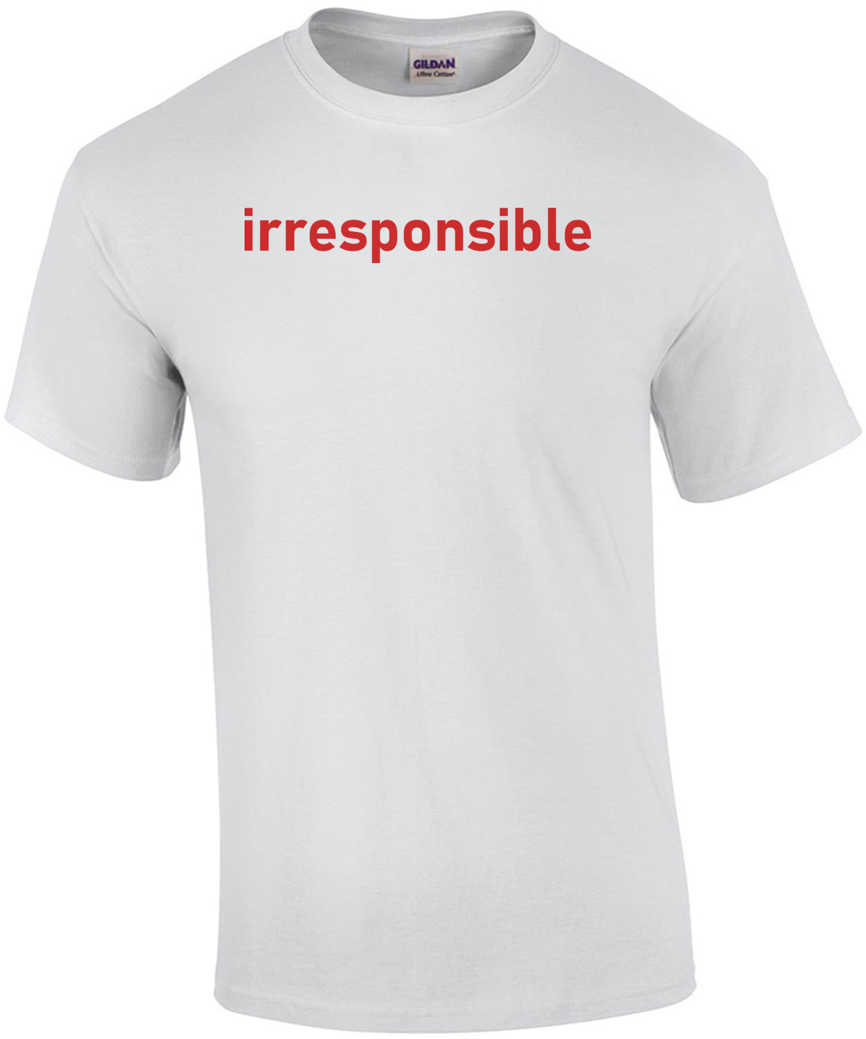irresponsible t-shirt