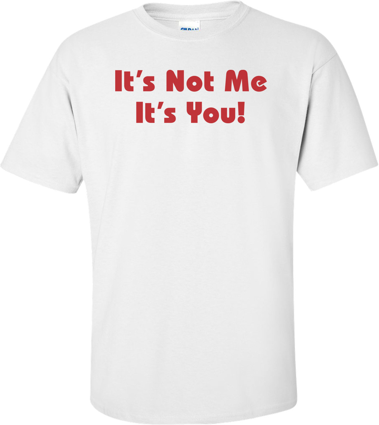 It's Not Me It's You T-shirt 