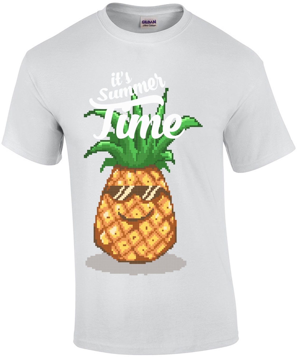 It's Summer Time Pineapple Retro Cute T-Shirt