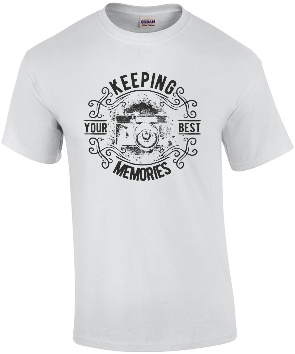 Keeping Your Best Memories Retro Photography T-Shirt