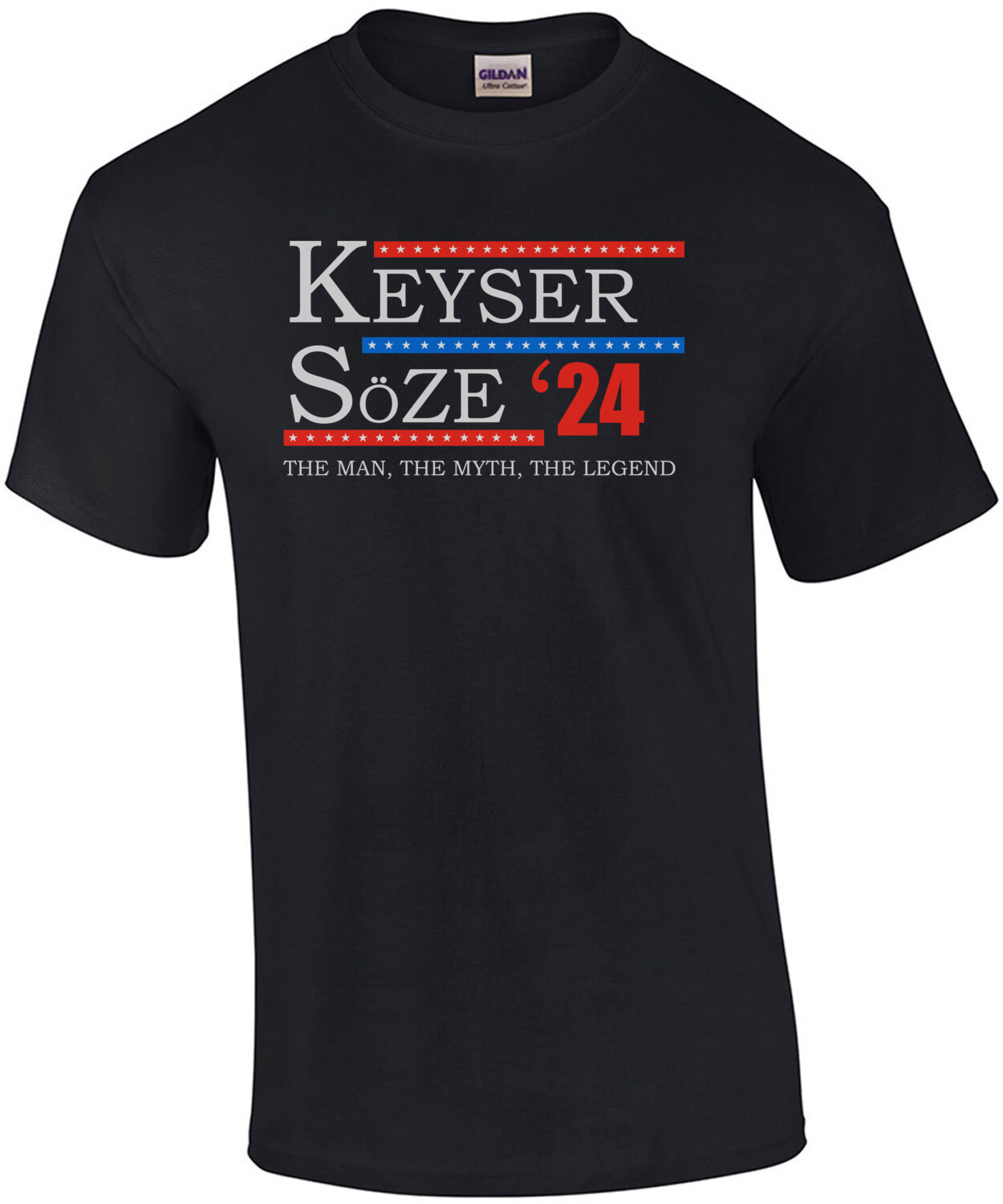 Keyser - Soze 2024 - The man, the myth, the legend - 2024 Election - The Usual Suspects 90's T-Shirt