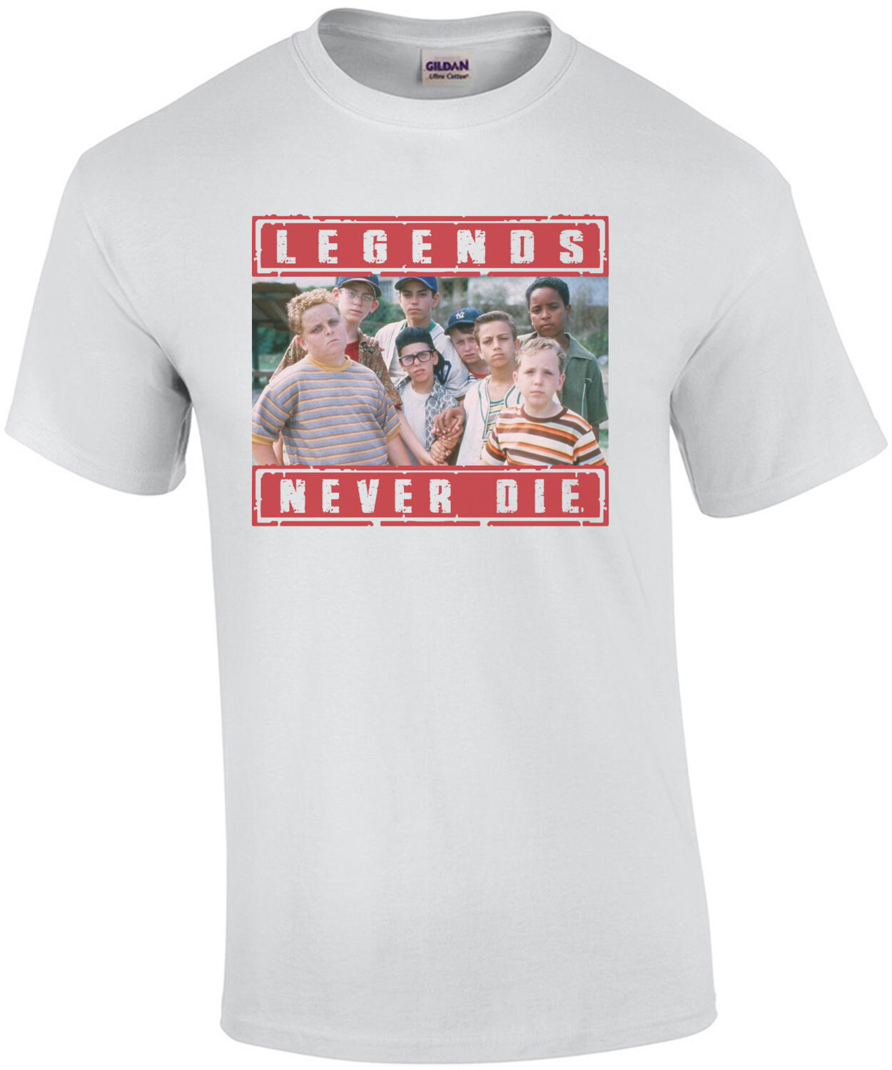 Legends Never Die - The Sandlot - 90's T-Shirt