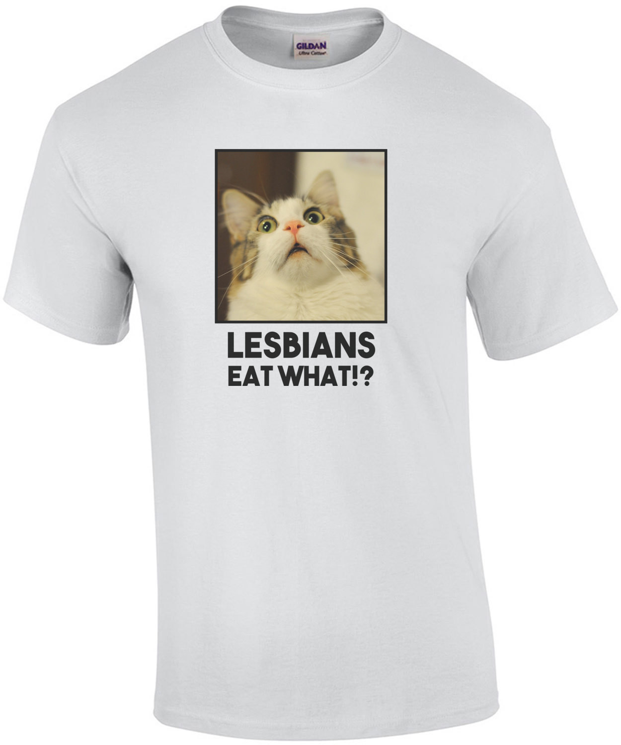 Lesbians eat what!? - Lesbian T-Shirt