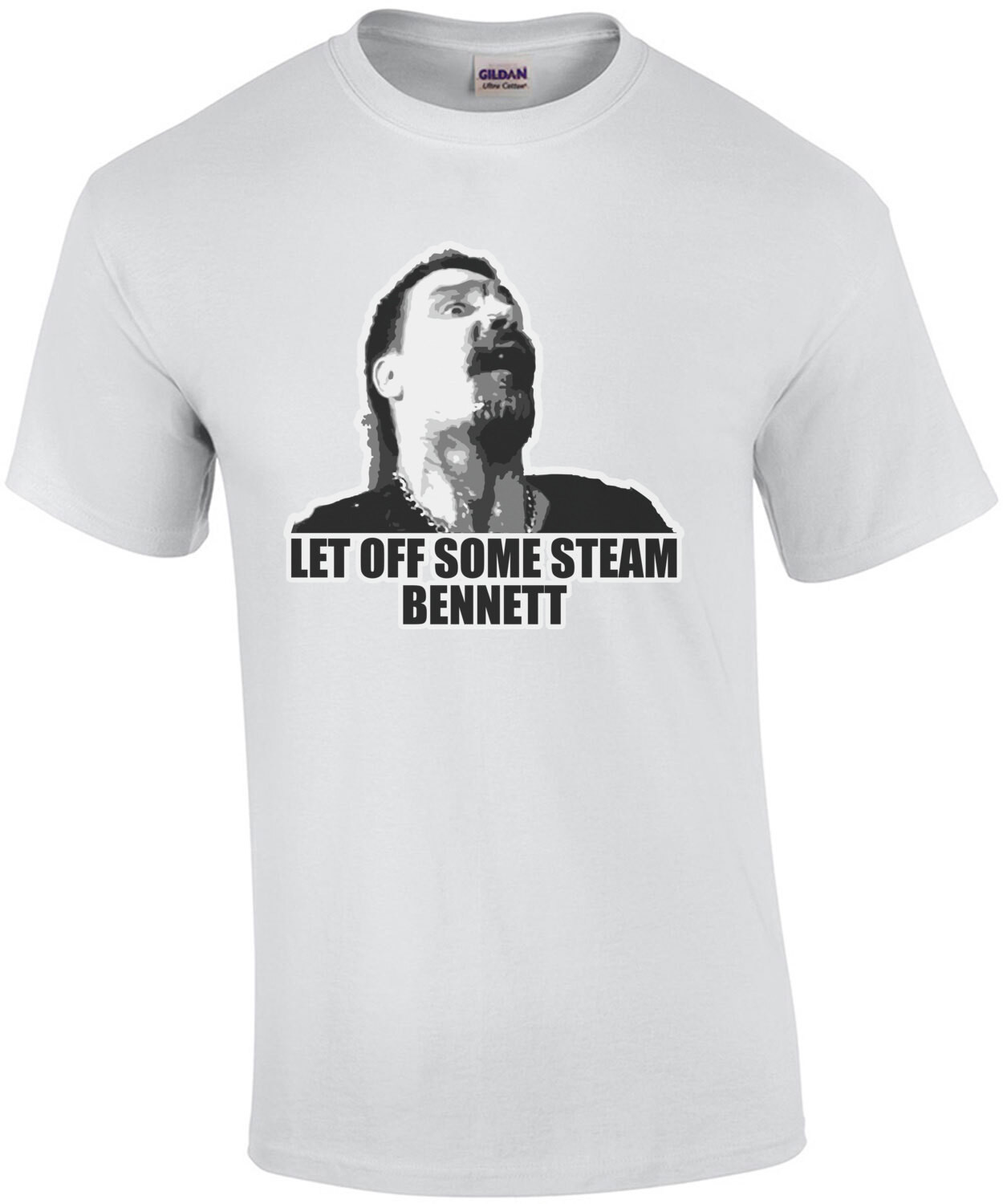 Let Off Some Steam Bennett - Commando - Arnold Schwarzenegger - 80's T-Shirt