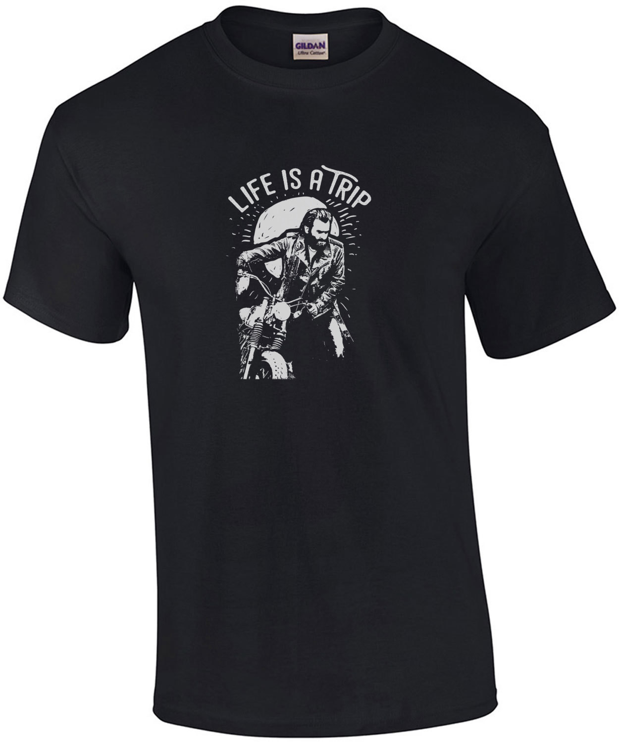 The Great Escape Cooler King TR8 Biker T-Shirt – Gildan Softstyle, Multiple Colors