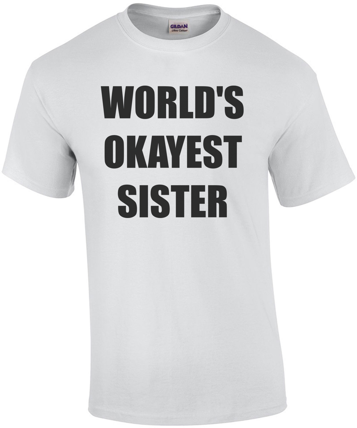 WORLD'S OKAYEST SISTER Shirt