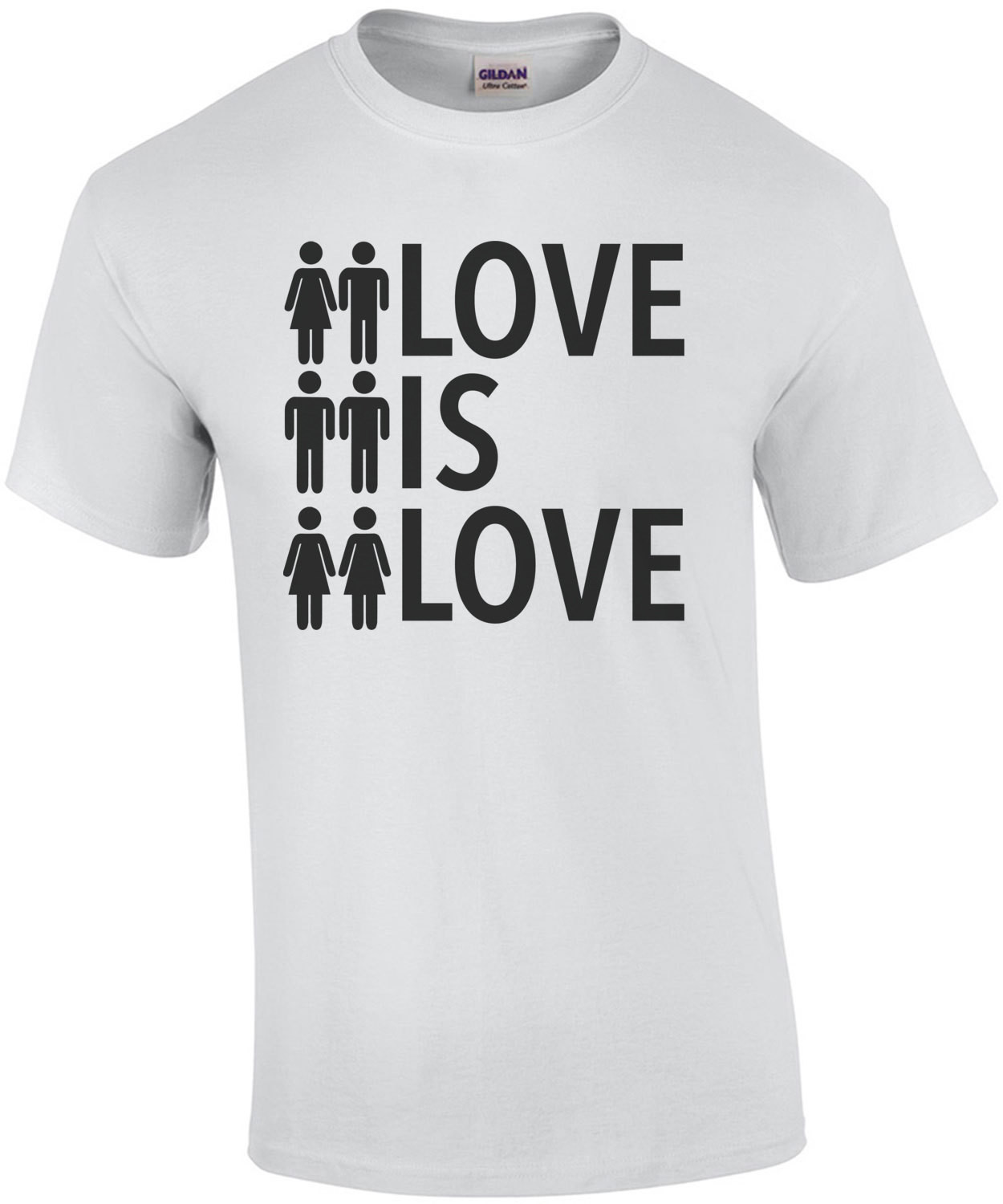 Love is love - gay pride t-shirt