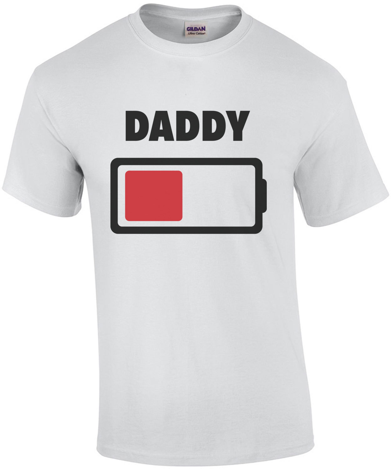 Low Battery - Daddy - Family T-Shirt