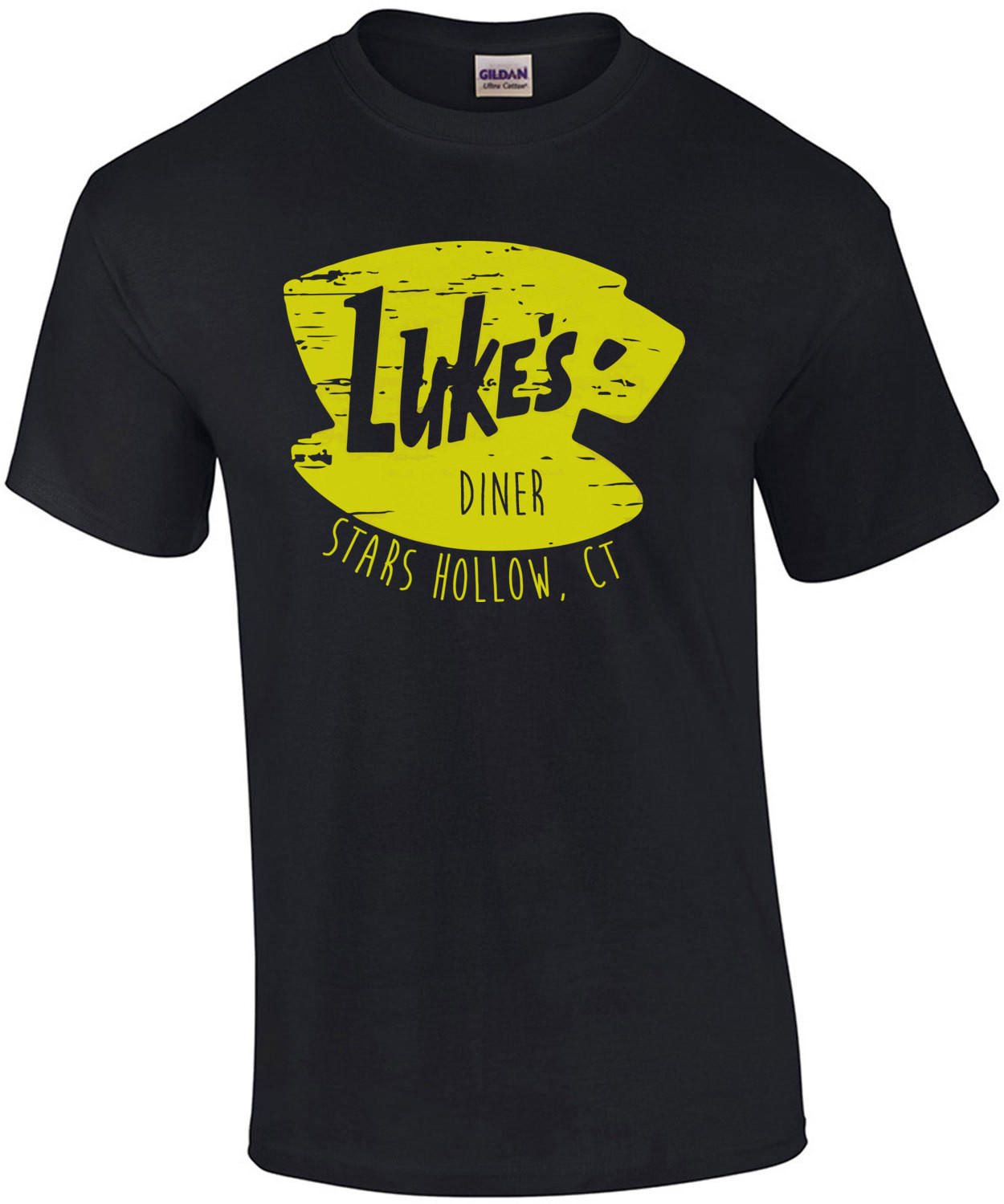 Luke's Diner Stars Hallow, CT Gilmore Girls t-shirt