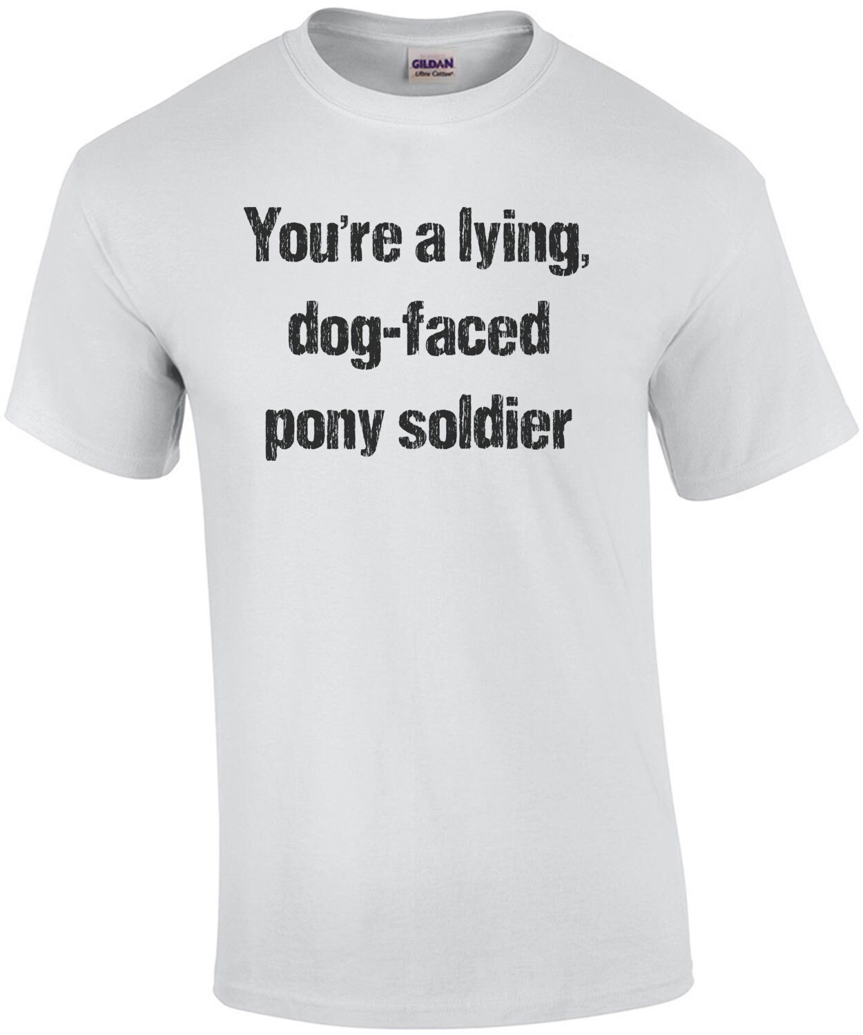 Lying Dog Faced Pony Soldier Shirt