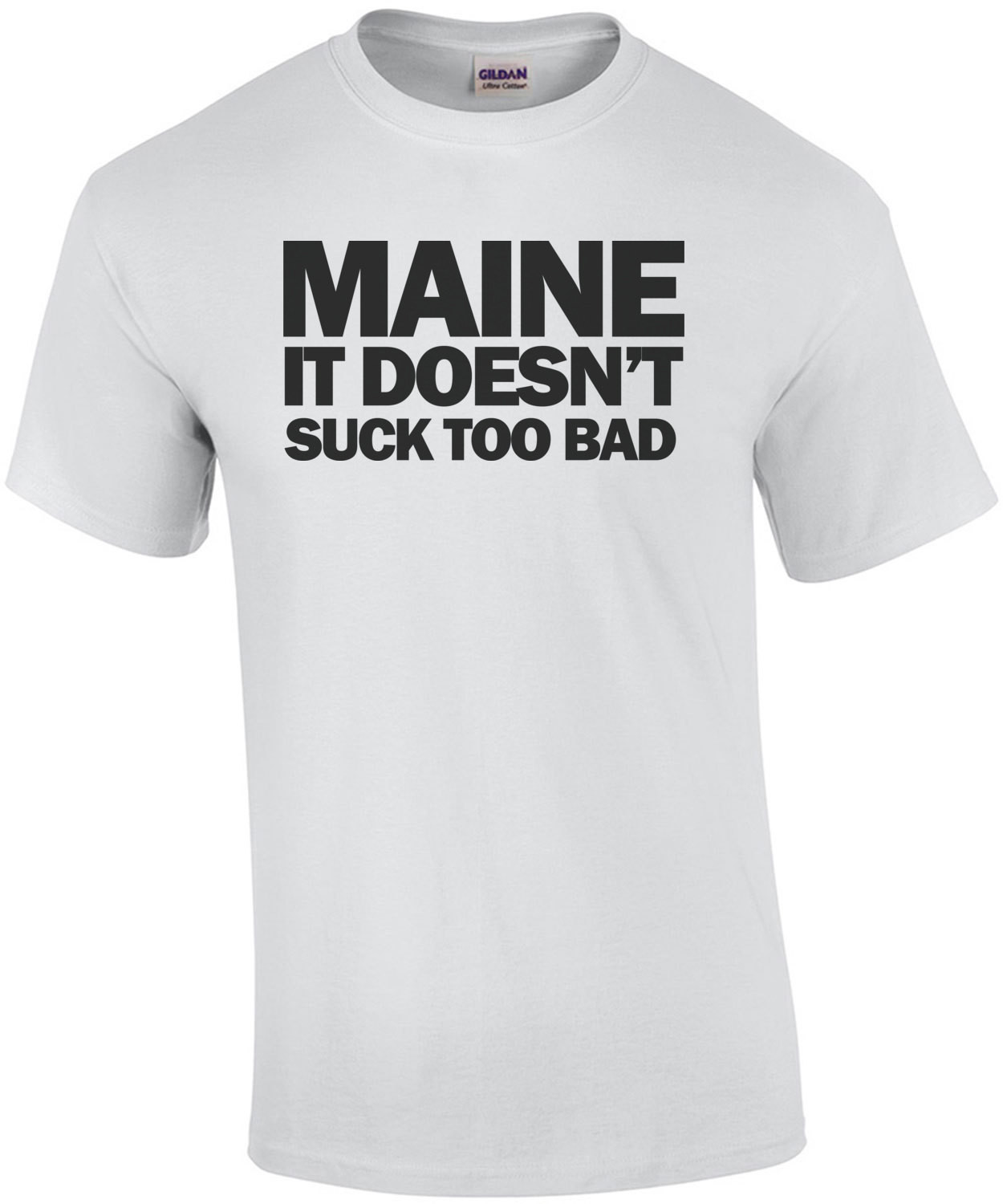 Maine it doesn't suck too bad - Maine T-Shirt