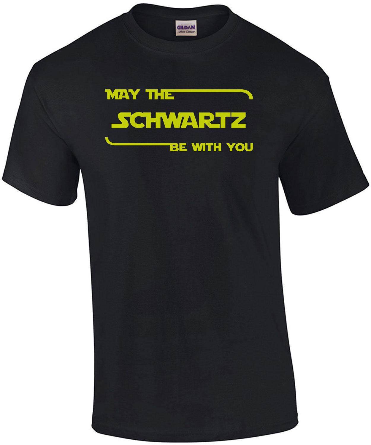 May the Schwartz be with you - funny spaceballs 90's t-shirt