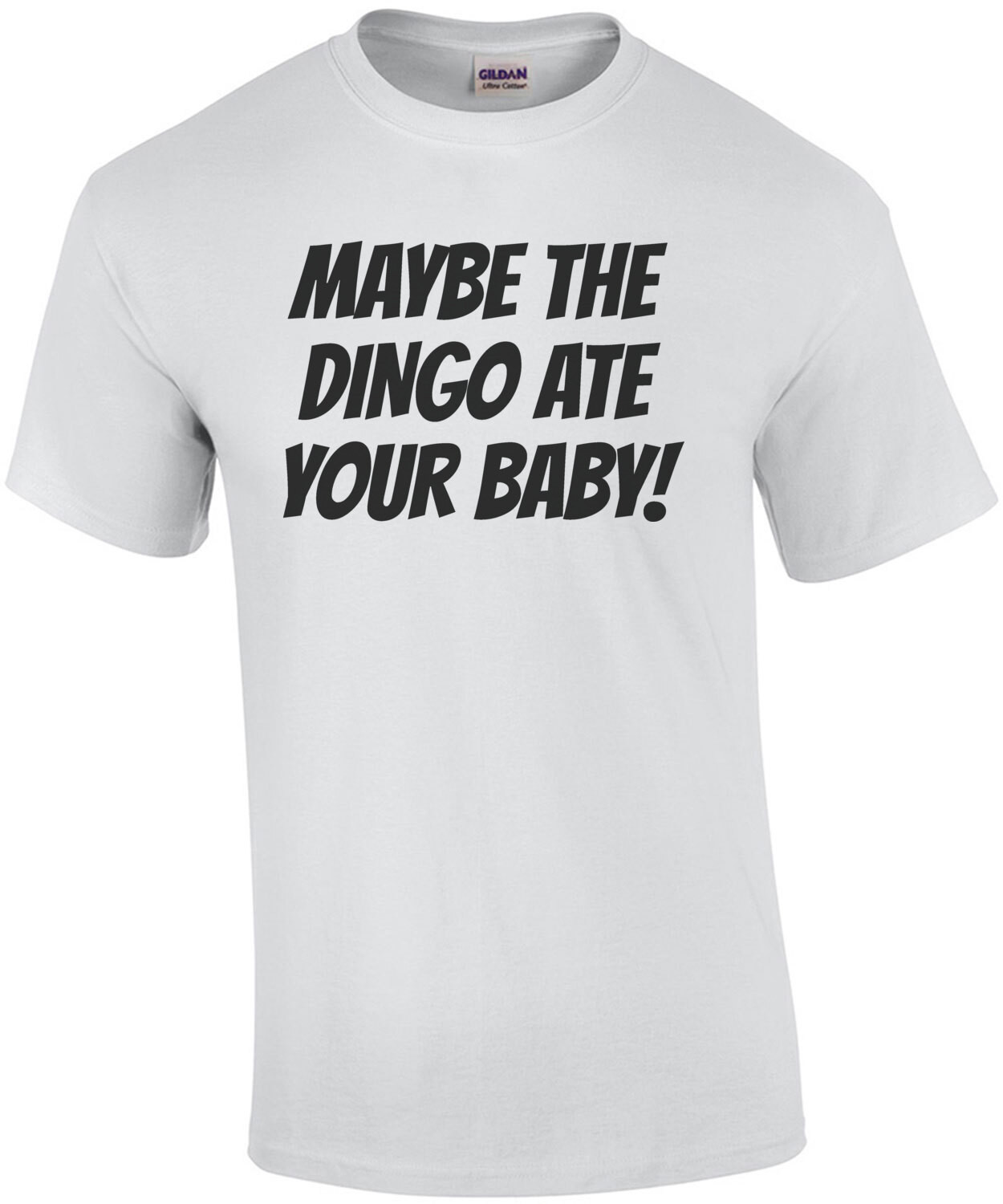 Maybe the dingo ate your baby - Elaine quote - funny Seinfeld 80's t-shirt
