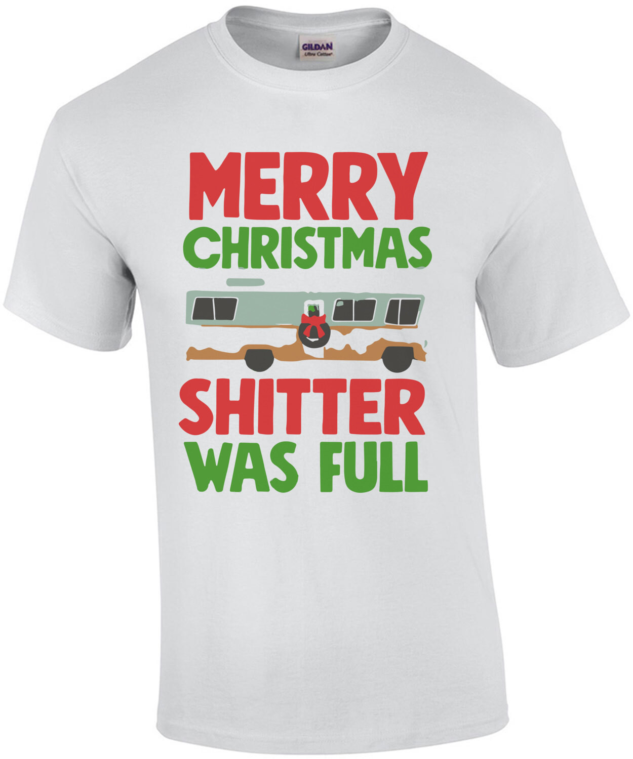 Merry Christmas - Shitter Was Full - Christmas Vacation T-Shirt 