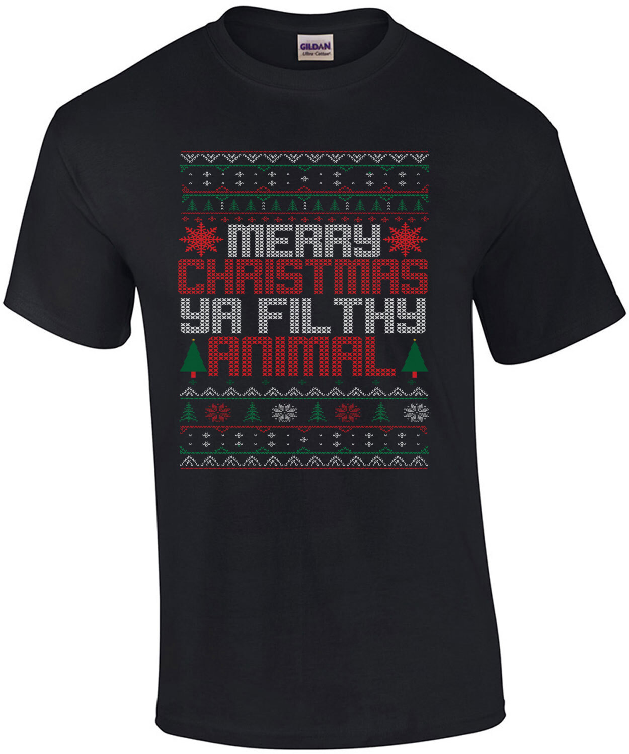 Merry Christmas You Filthy Animal Ugly Christmas Sweater
