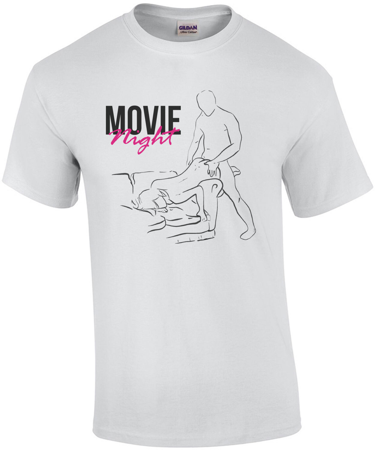 Movie Night - Sexual Offensive T-Shirt