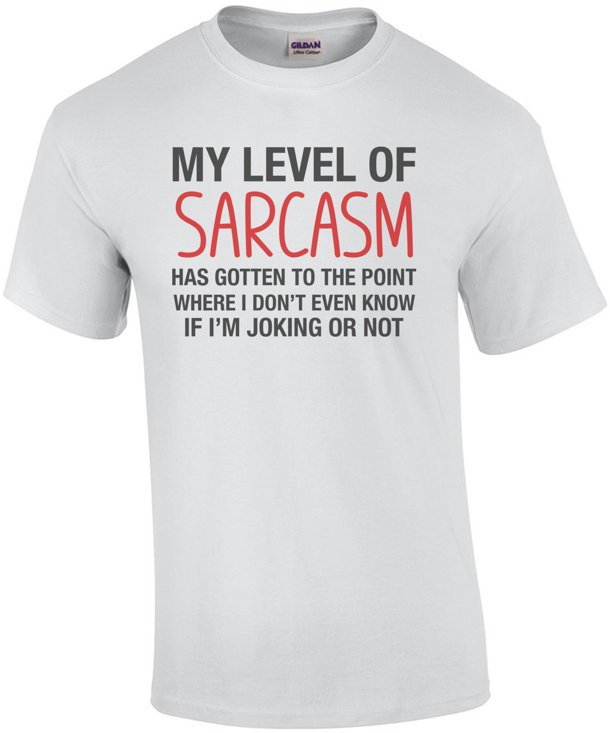 My Level Of Sarcasm Has Gotten To The Point... Shirt
